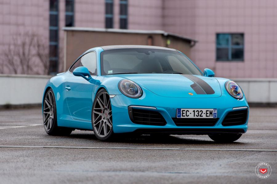 Porsche 911 Carrera S on Vossen Whels (VPS-314T) '2016